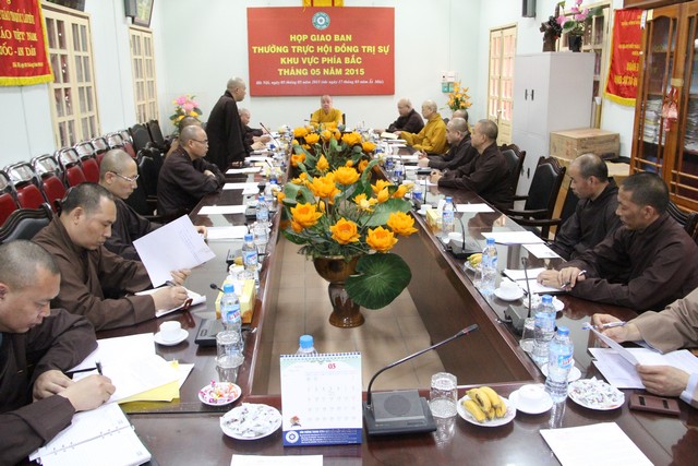 Central VBS reviews Buddhist affairs in Northern region